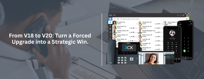 3cx v18 to v20 upgrade