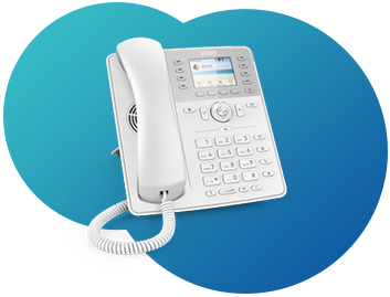 SNOM D735 Desk Phone – Snom’s first sensor supported IP Telephone