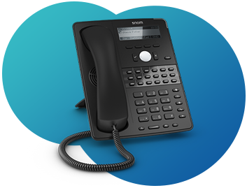 SNOM D725 Desk Phone – A complete overview of all calls at your finger tips