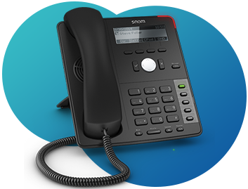 SNOM D715 Desk Phone – Professional phone with high speed connectivity and high quality audio