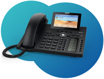 SNOM D385 Desk Phone – Perfect mix of elegance and cutting-edge technology