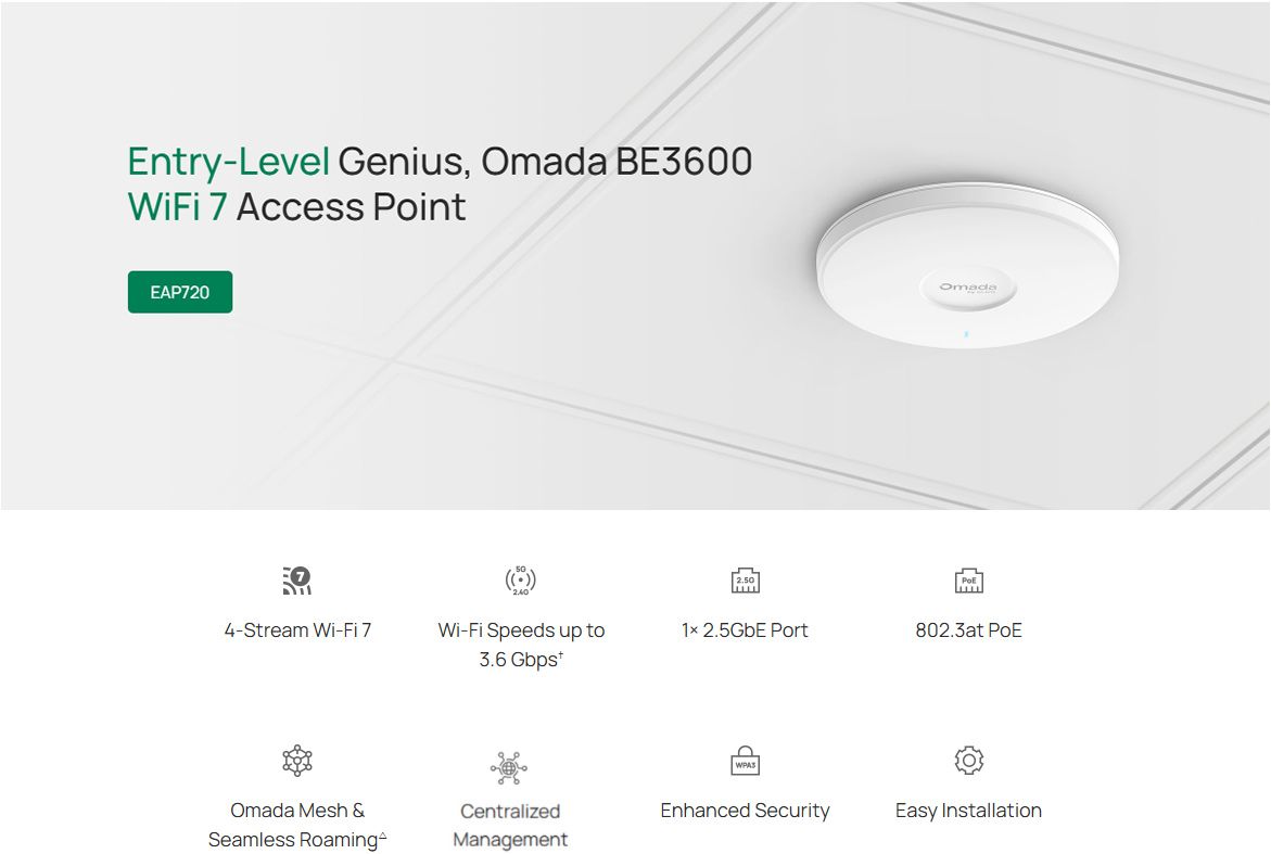 TP-Link EAP720 (BE3600)