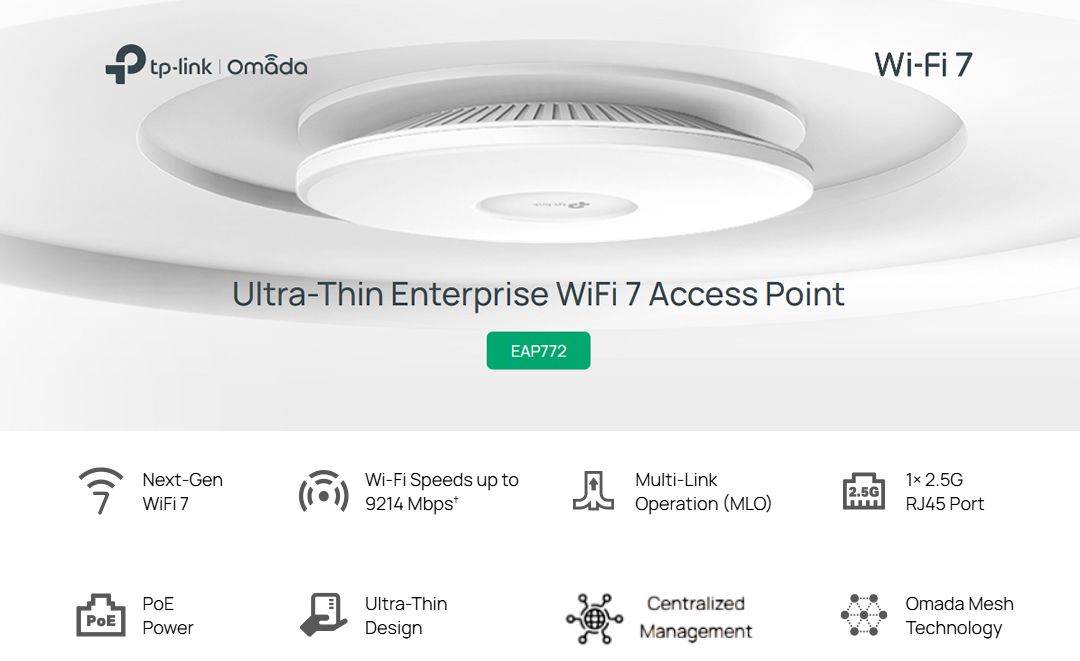 TP-Link EAP772 (BE9300)