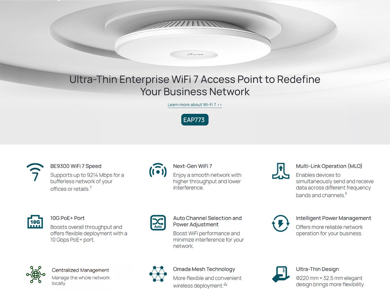 TP-Link EAP773 (BE9300)