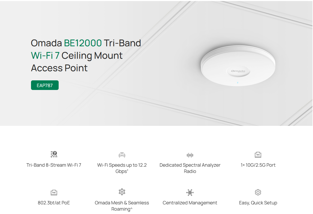 TP-Link EAP783 (BE19000)